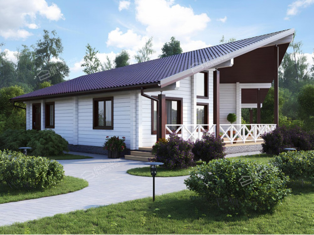 Дом из клееного бруса VZ-349